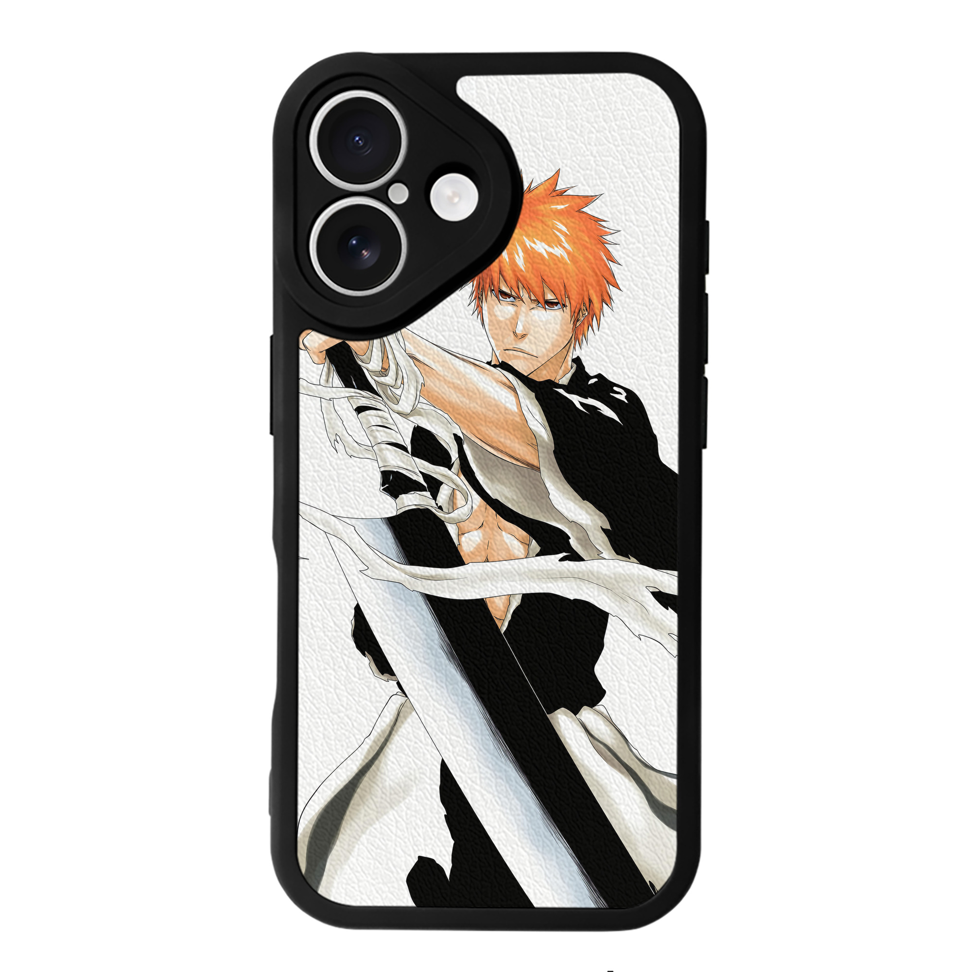 （画像用） ブリーチ BLEACH 【iPhone 16シリーズ対応】シリコンスマホケース（レザー調） 材質：シリコン